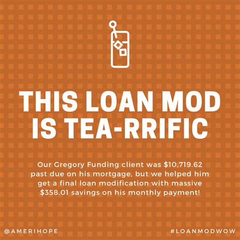 With all the horror stories out there, you can't blame some borrowers for just not that being said, there are some basic guidelines that you have to meet to qualify for any type of loan modification: Successful Loan Modification Roundup Week of 3/16/18