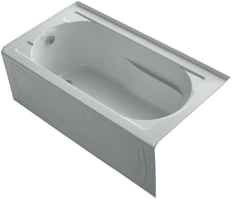 Woodbridge 59 acrylic freestanding contemporary soaking tub with brushed nickel overflow and drain, including bathtub spa, with pillow. Kohler Devonshire 60" x 32" Soaking Bathtub You'll Love ...