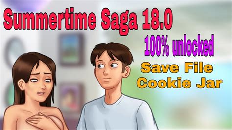 Summertime saga v 0.19.5 save data file download. 🏷️ Summertime saga 17.5 unlock all cookie jar | Download ...