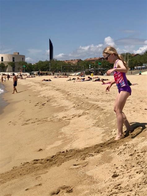 Barceloneta is the tourist beach. Which Barcelona Beach is Best for Families? • Delightful Life