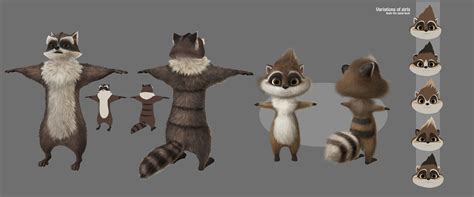 But after setting off on an adventure to solve the mystery once and for all, he discovers that his father is none other than the legendary bigfoot, and they have a lot in common. ArtStation - Raccoon look - Son of Bigfoot, Chully Bunny