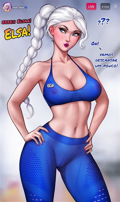 How to train your curls. How to train your ass with Elsa - The Hentai Comics ...