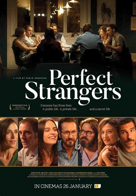 It is one of those films which make you think and take a look at your lives and the way you are living inside those blackboxes, succumbing yourself to those completely. Movie Review Perfect Strangers (2016) : How "We know ...