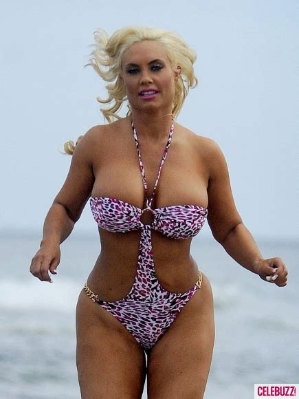 Coco austin shares adorable photo of baby chanel 'chilling' with her 'crew' of canines. Coco Austin Wears Monokini for Jog on the Beach with Her ...