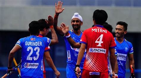 India test squad for nz series: Indian men's hockey team beat New Zealand to win Olympic ...