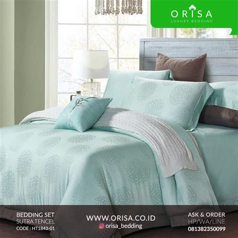 Tersedia sprei katun jepang, sprei jacquard / dobby / sprei king koil, katun lokal (cvc), satin. sprei bedcover set mewah murah - Orisa - Luxury Bedding