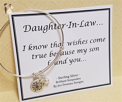 Congratulations my daughter and son in law! Daughter-In-Law Wishes Come True Wedding Gift Keepsake ...