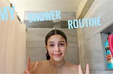 shower routine