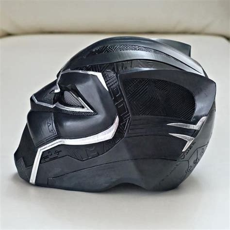 Maybe you would like to learn more about one of these? Black Panther Helmet Mask Halloween Costume Cosplay 521 ...