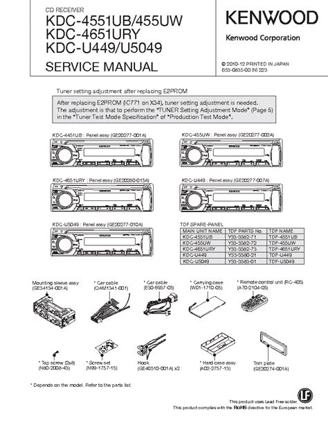 When the power is on, the source switches between. Kenwood Kdc X597 Wiring Diagram