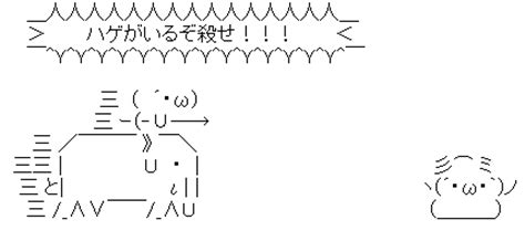 画像 : 【画像あり】禿のAAまとめ - NAVER まとめ