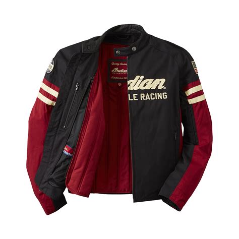 Indian Motorcycle Men's Textile Flat Track Racing Riding ...