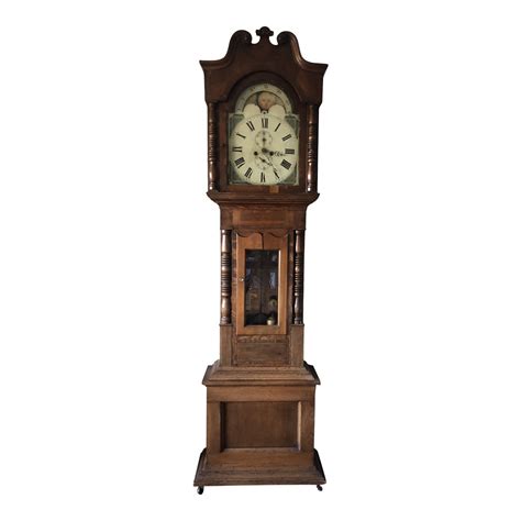 Maybe you would like to learn more about one of these? Antique Welsh Grandfather Clock With Moon Phase Dial ...