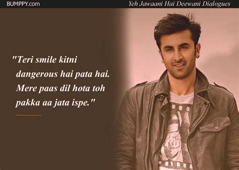 The lead roles were played by ranbir kapoor and deepika padukone, along with supporting characters by kalki koechlin and aditya roy kapur. 14 'Yeh Jawaani Hai Deewani' Dialogues That Prove It's Our ...