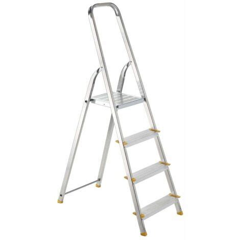 Escabeau en aluminium EUROSTYL 4 marches - 4 marches ...