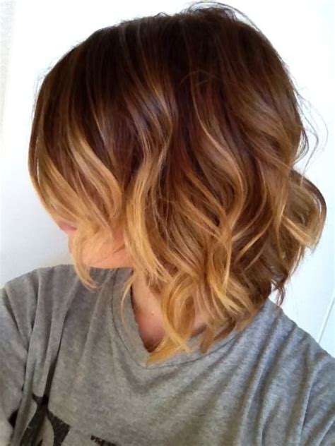 Short & sassy fiery red ombre. 20 Ombre Hair for Short Hair - Pretty Designs