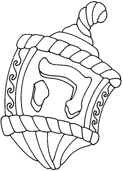 Login to add to favorites. Dreidel coloring page