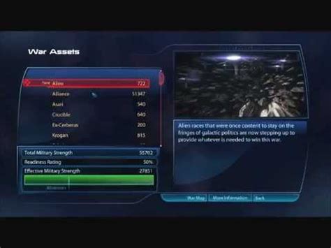 The discussion page may contain useful suggestions. Mass Effect 3 EDITING Effective Military Strength - YouTube