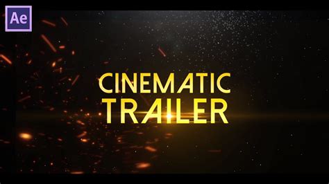 These poly titles bring a hint of abstract, customizable animation to your titles, logo, or any footage you wish to include into your project. Cinematic Title Animation in After Effects - After EFfects ...