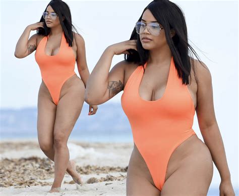 Today i am showing you some of my favorite bikinis for this summer! Lateysha Grace Instagram shows thong swimsuit pics | Daily ...