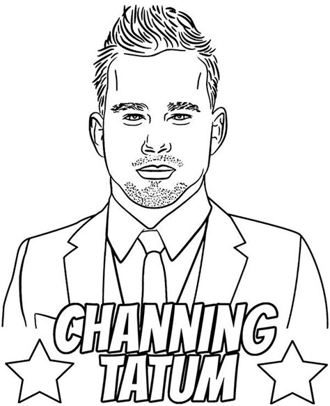 Printable colouring pages • enjoy coloring! Famous actors coloring pages celebrities coloring sheets ...