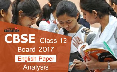The grades and marks of the cbse class 12 board exam are awarded on the basis of the. CBSE Class 12 Board 2017: English paper analysis, very ...