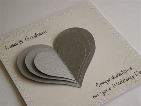 Use these wedding wishes and wedding card messages to offer your congratulations to the couple. Pics For > Handmade Wedding Congratulations Cards ...