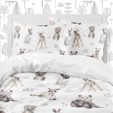 Beddinginn.com has a large of classy and stylish selections neutral bedding sets you can choose.new arrival keep update on neutral bedding sets and you can purchase the latest trending fashion items frombeddinginn.please purchase products with pleasure. Gender Neutral watercolor woodland animals bedding set ...