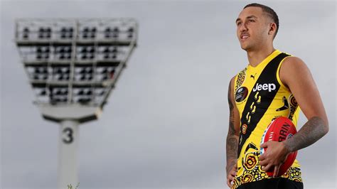 2019 select premiers richmond tigers #pc19 shai bolton. Shai Bolton reveals Richmond Dreamtime at the MCG Guernsey ...