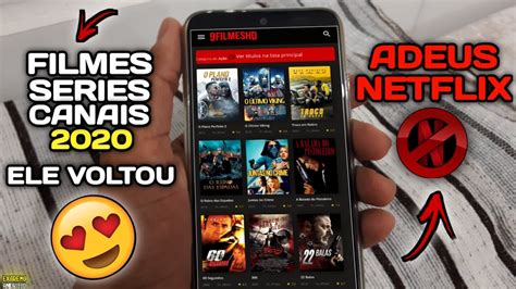 Já pensou em assistir seus filmes e séries favoritas com qualidade e rapidez? NOVO APP de Assistir FILMES e SÉRIES e Canais de TV pra ...