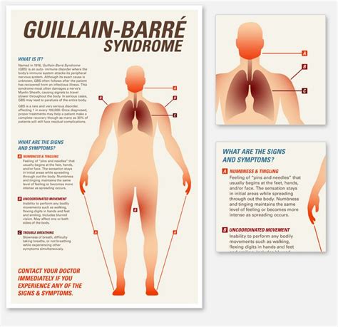 Pathogenesis, diagnosis, treatment and prognosis. Guillain-Barre Infographic - vj diaz // visual designer ...