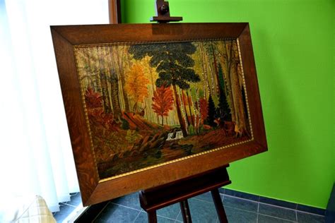 Now $61 (was $̶6̶9̶) on tripadvisor: Wald mit Hirsch am Fluss, Impressionist, Stornitzky, 1931