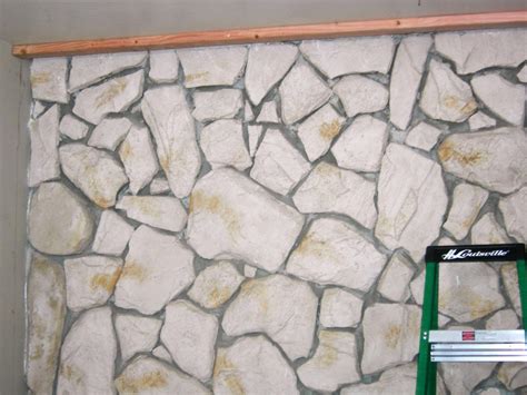 You may encounter some problems because you'll have to constructing a stone fireplace means working with heavy weights and also having the responsibility of fireproofing the fireplace. How to Build a Standard Wall Over a Stone Wall | how-tos | DIY