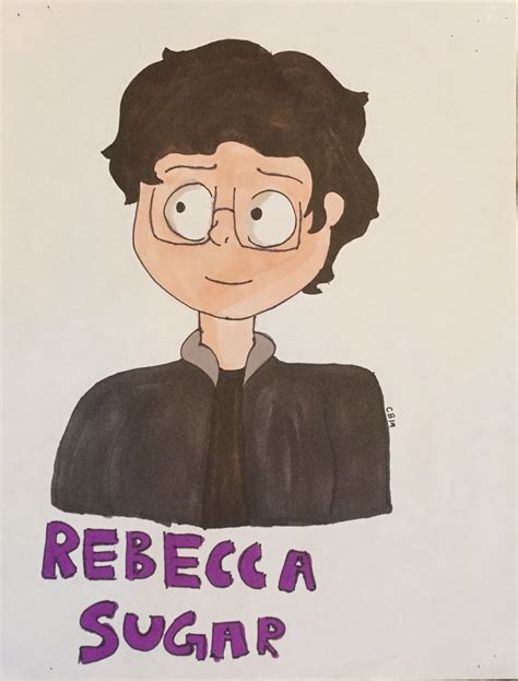 Found it in a binder. Drawing of Rebecca Sugar | Rebeca sugar, Drawings, My arts
