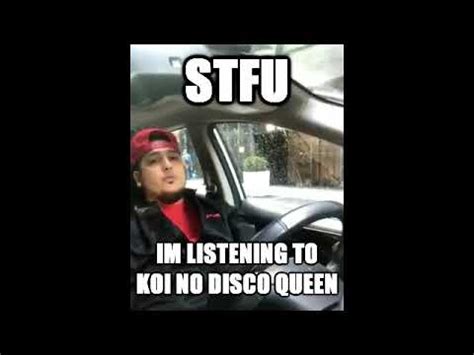 Stfu i'm listening to robots! stfu im listening to koi no disco queen - YouTube