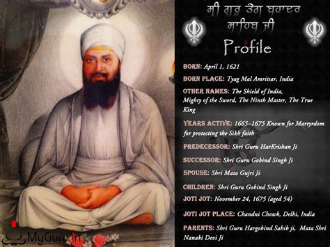 On the special occasion of his 400th parkash purab, i bow to sri guru teg bahadur ji. Guru Tegh Bahadur Sahib Ji wallpapers, images of Guru Tegh ...