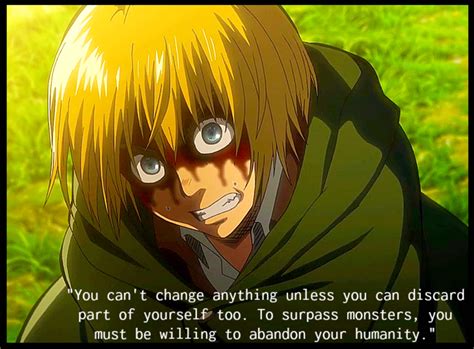 Advancing giant(s)) is a manga series written and illustrated by hajime isayama. attack on titan quote | Tumblr