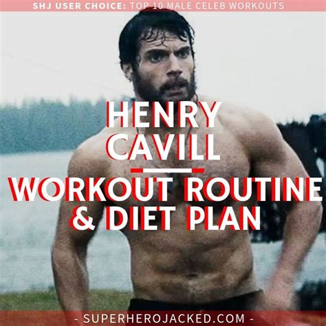 Unfortunately, superman isn't real, so we need to look for the next best thing. Henry Cavill Workout Routine and Diet : Train like ...