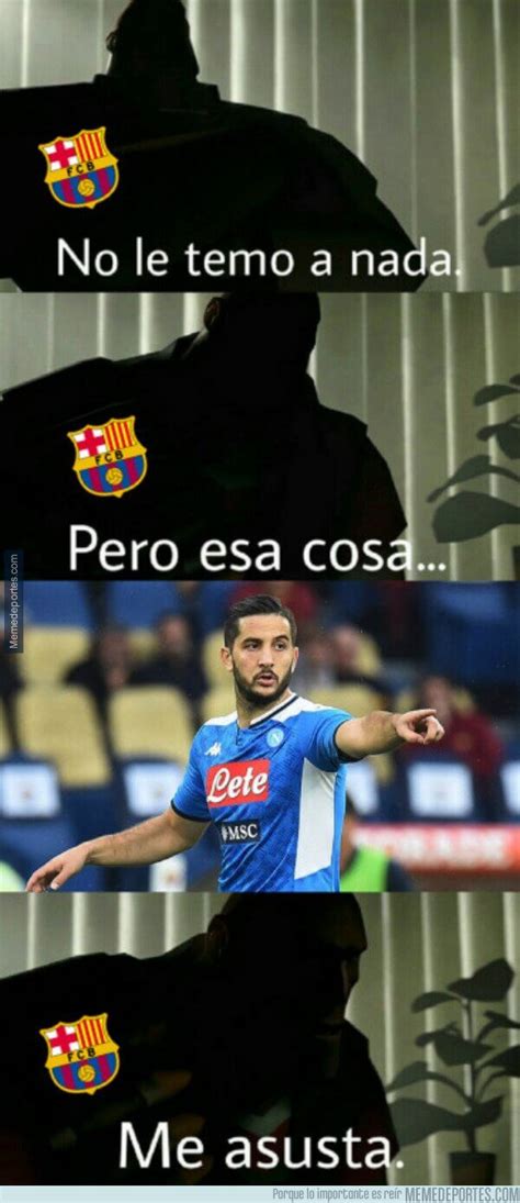 Hoy le robaron 10 mil vacunas y hace días los medicamentos vs el cáncer. Memes Napoli-Barcelona Octavos Champions 2020