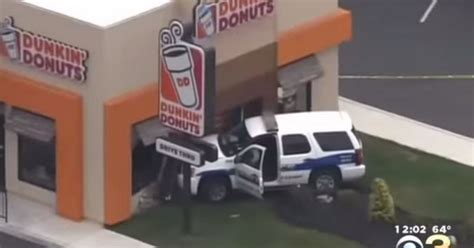 Brunette jenna presley gets oiled up and gets both holes pumped. Watch police officer drive into Dunkin' Donuts - literally ...
