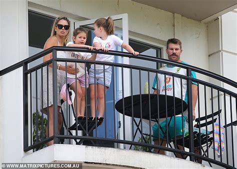 Hot wife gangbanged by strangers at hotel. David Warner gets some fresh air on the balcony of his ...