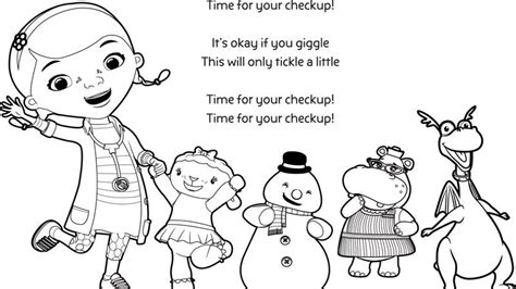 You can use our amazing online tool to color and edit the following doc mcstuffins coloring pages. Lyrics for Doc McStuffins' "Time For Your Check-Up"! # ...