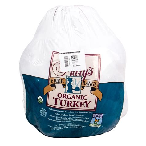 For reference, here's the turkey that president john f. Mary's - Turkey, Whole, Organic, Frozen, Random Weight - Azure Standard