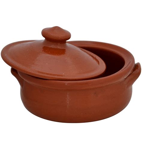 When cooking with a pot in the oven, you don't have to preheat the oven. Clay Pot Cookware / Brazilian Clay Stew Pot Panela De ...