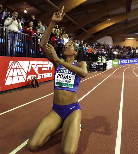 Salto em distância no atletismo Yulimar Rojas supera récord mundial de salto triple - TVES ...