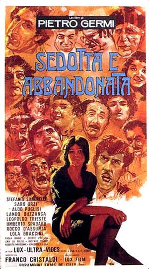 Sedotta e abbandonata) is a 1964 italian film directed by pietro germi. Sedotta E Abbandonata- Soundtrack details - SoundtrackCollector.com