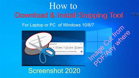 All trademarks, registered trademarks, product names and company names or logos mentioned herein are the property of their respective owners. How to Download & Install Snipping Tool for Laptop or PC ...