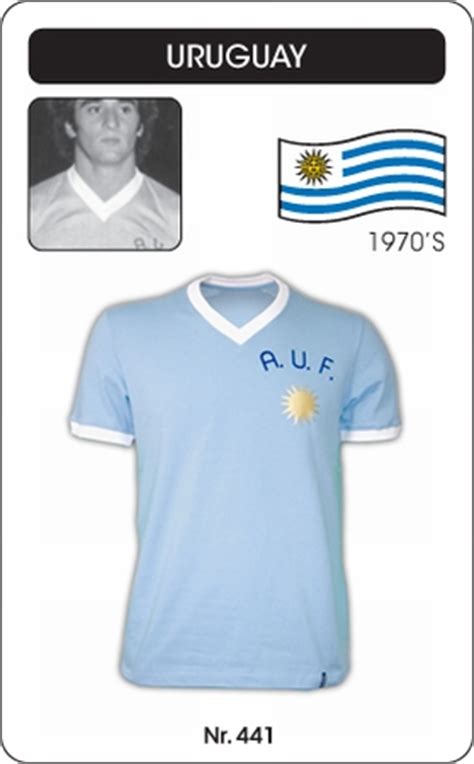 Image not available for color: URUGUAY Trikot Retro - Fussballtrikot in der Schweiz kaufen