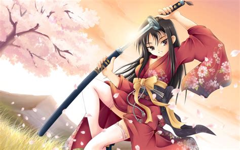 Cool samurai cherry blossom wallpaper. 70+ Anime Samurai Wallpaper on WallpaperSafari