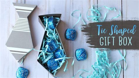 Check spelling or type a new query. Tie Shaped Paper Gift Box Tutorial for Father's Day ...